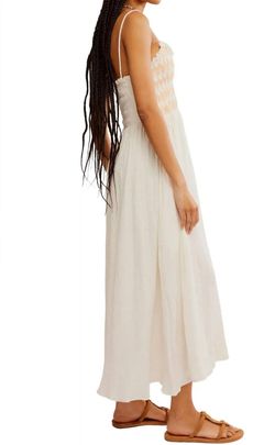 Style 1-1054041219-892 Free People White Size 8 Sweetheart Sorority Bridal Shower Spaghetti Strap Cocktail Dress on Queenly