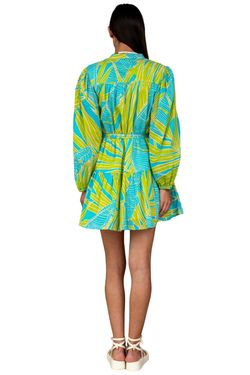 Style 1-3189377460-149 Olivia James the Label Blue Size 12 Sleeves Mini High Neck Cocktail Dress on Queenly