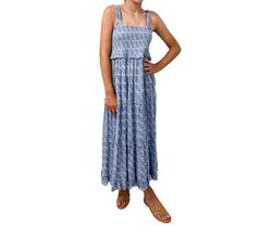 Style 1-1289904765-74 Olsen Blue Size 4 Pockets A-line Straight Dress on Queenly