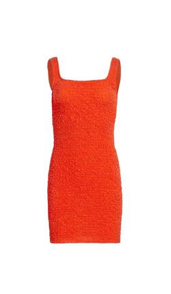 Style 1-3713311836-892 Rails Orange Size 8 Square Neck Mini Sorority Cocktail Dress on Queenly