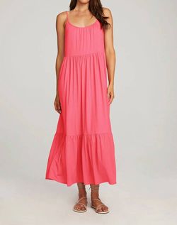 Style 1-640570539-74 saltwater LUXE Pink Size 4 Polyester Spaghetti Strap Cocktail Dress on Queenly