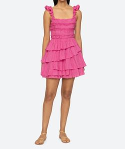 Style 1-2553423356-74 SEA Pink Size 4 Free Shipping Mini 1-2553423356-74 Cocktail Dress on Queenly