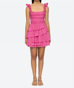 Style 1-2553423356-74 SEA Pink Size 4 Free Shipping Mini 1-2553423356-74 Cocktail Dress on Queenly