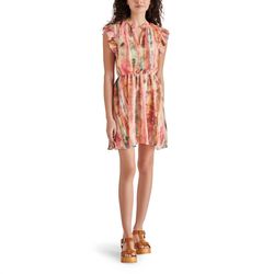 Style 1-2326661738-149 STEVE MADDEN Pink Size 12 Summer Plus Size Cocktail Dress on Queenly