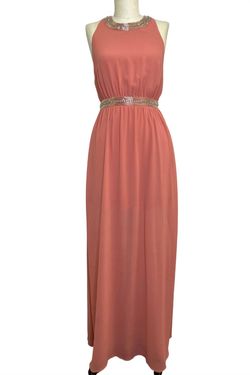 Style 1-3833662624-74 The Clothing Company Pink Size 4 Polyester Straight Dress on Queenly