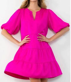 Style 1-4077503391-70 THML Pink Size 0 1-4077503391-70 Sleeves Polyester Cocktail Dress on Queenly