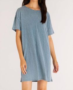 Style 1-2397759954-149 Z Supply Blue Size 12 Mini Cocktail Dress on Queenly