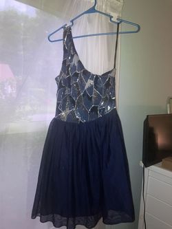 Blue Size 8 Cocktail Dress on Queenly