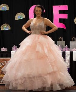 Pink Size 6 Ball gown on Queenly