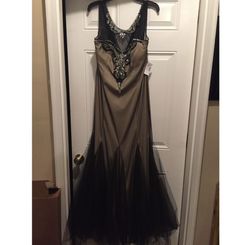 Black Size 6 Mermaid Dress on Queenly