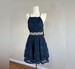 Blue Size 12 Cocktail Dress on Queenly