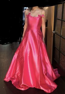 Jovani Pink Size 4 Jewelled Ball gown on Queenly